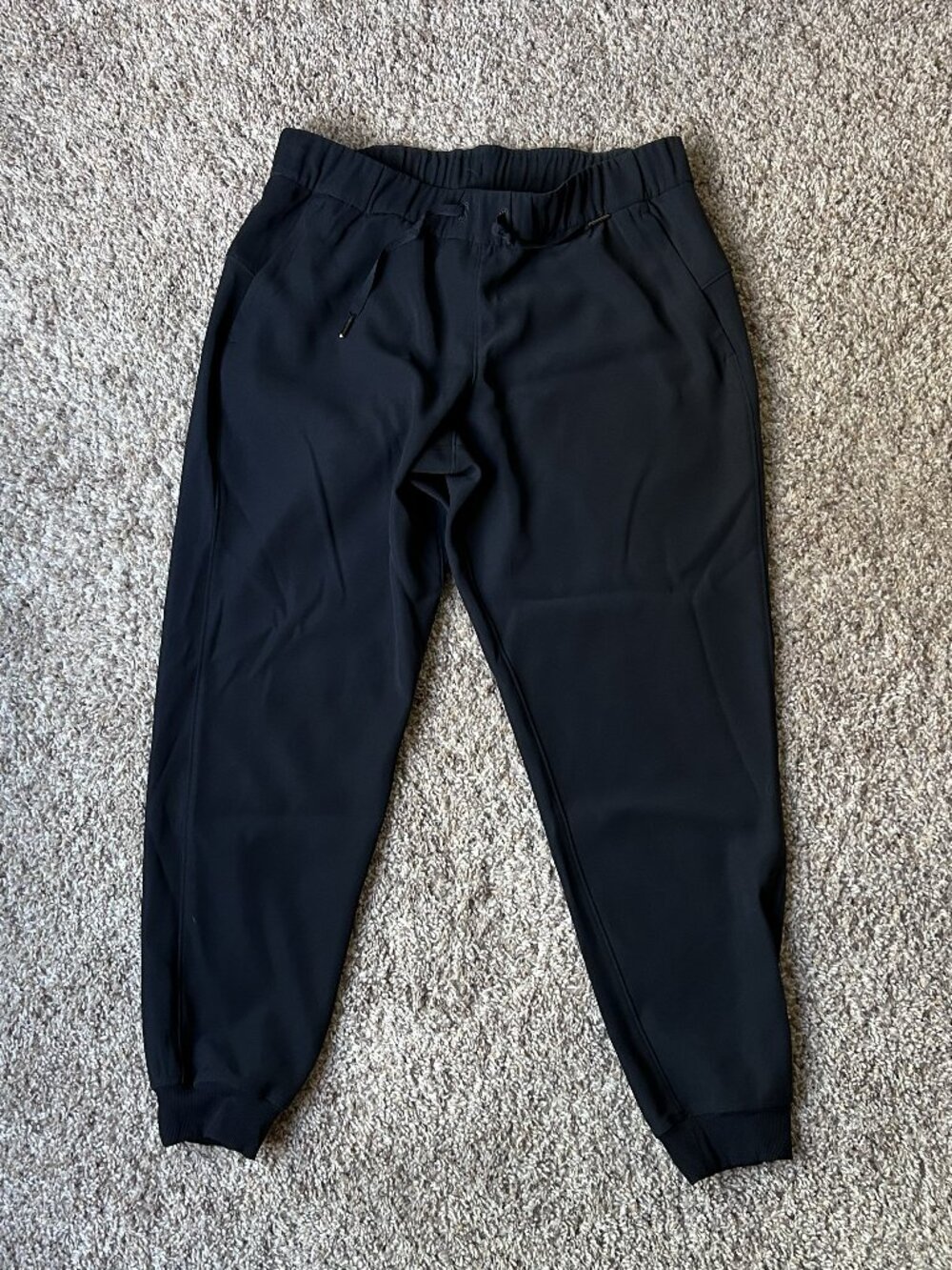 Lululemon joggers, black, size 10
